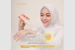NORMA AESTHESKIN LUMINOUS BRIGHT LOTION WITH SUN PROTECTOR