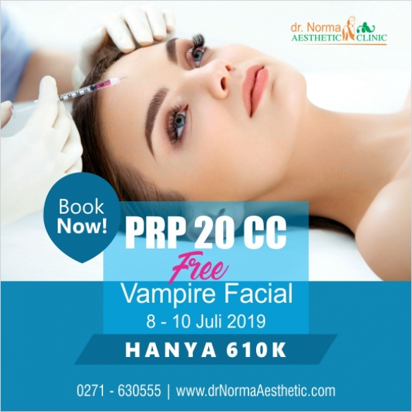 PRP 20 CC Free Vampire FACIAL